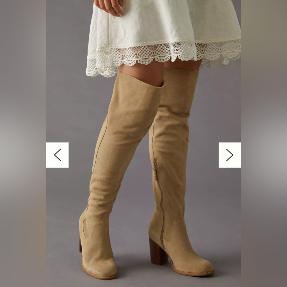 NWT! NEW IN BOX! Vince Camuto Verona Over The Knee Suede Boots